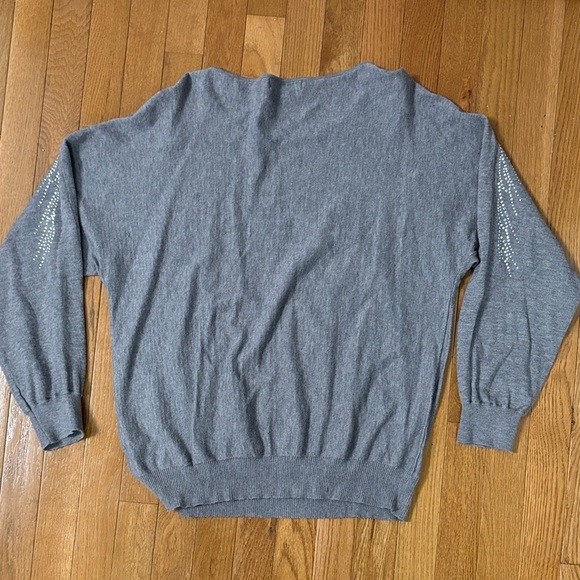 More In Love Bling Embellished Long Sleeve Shirt Size XL Top - Picture 3 of 6